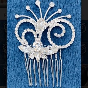 Elegant hair Comb wedding rhinestone crystal prom